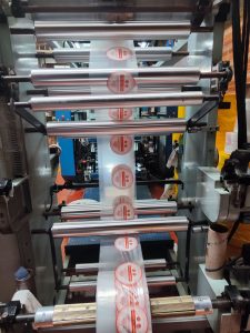 Técnica de impresión flexografica. Imprime tu marca en empaques ecologicos.
