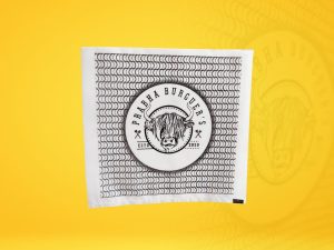 Porta hamburguesa en papel antigraso