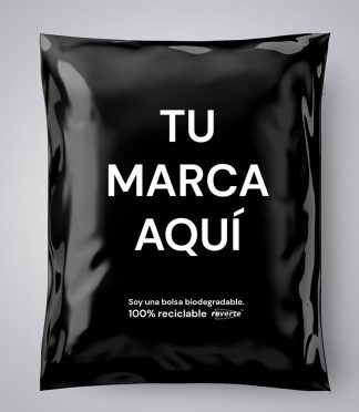 Bolsas biodegradables para envíos de e-commerce y transportadoras. Ecológicas, seguras y con cinta adhesiva